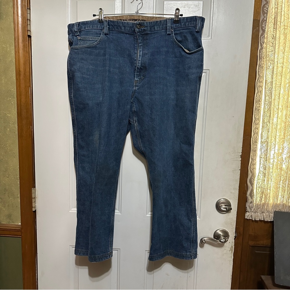 Duluth Trading co Mens pants 44 X 28  Flex Ballroom Jeans Relaxed‎ Fit